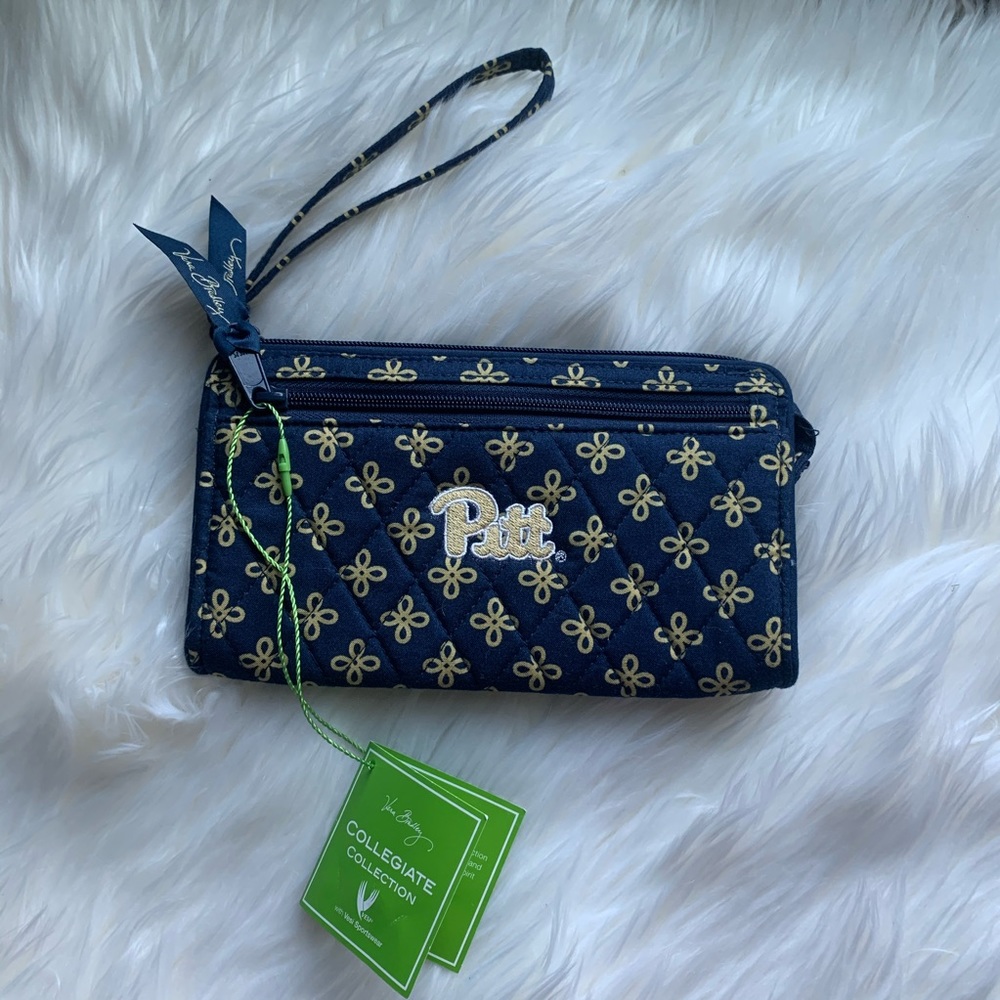 Vera Bradley Pitt Wristlet Wallet NEW